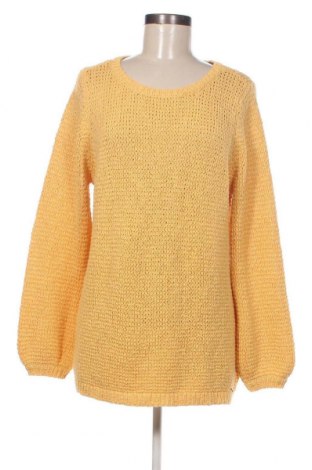 Γυναικείο πουλόβερ Des Petits Hauts, Μέγεθος XL, Χρώμα Κίτρινο, Τιμή 25,26 €