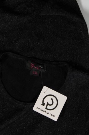 Γυναικείο πουλόβερ Diva, Μέγεθος XL, Χρώμα Μαύρο, Τιμή 3,59 €