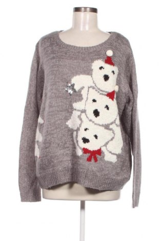 Дамски пуловер Dorothy Perkins, Размер XXL, Цвят Сив, Цена 12,80 лв.