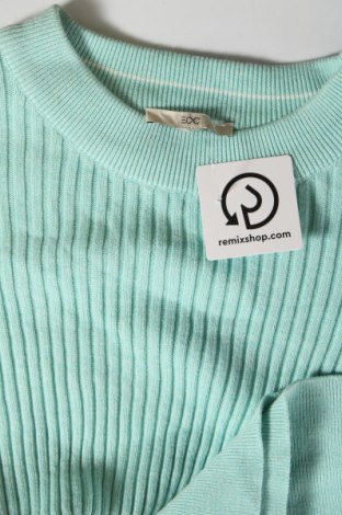 Дамски пуловер Edc By Esprit, Размер S, Цвят Зелен, Цена 20,09 лв.