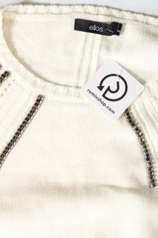 Дамски пуловер Ello, Размер M, Цвят Бял, Цена 16,40 лв.