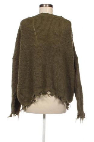 Дамски пуловер Emery rose, Размер L, Цвят Зелен, Цена 7,54 лв.
