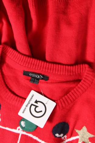 Дамски пуловер Esmara, Размер XXL, Цвят Червен, Цена 17,40 лв.