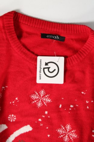 Дамски пуловер Esmara, Размер L, Цвят Червен, Цена 9,57 лв.