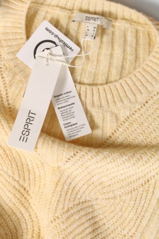 Дамски пуловер Esprit, Размер M, Цвят Жълт, Цена 24,18 лв.
