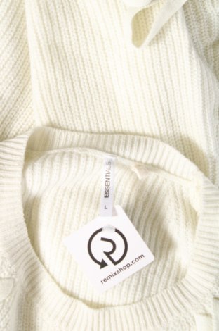 Γυναικείο πουλόβερ Essentials, Μέγεθος L, Χρώμα Λευκό, Τιμή 7,89 €