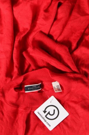 Damski sweter Essentials by Tchibo, Rozmiar XXL, Kolor Czerwony, Cena 32,47 zł