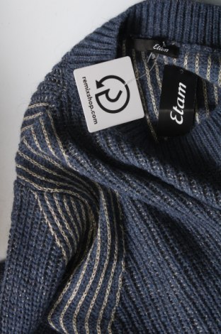 Дамски пуловер Etam, Размер S, Цвят Син, Цена 24,18 лв.