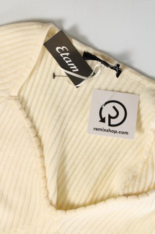 Γυναικείο πουλόβερ Etam, Μέγεθος XS, Χρώμα Εκρού, Τιμή 7,19 €