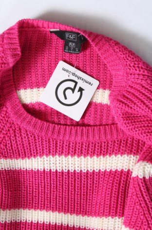 Damenpullover F&F, Größe M, Farbe Rosa, Preis 5,49 €