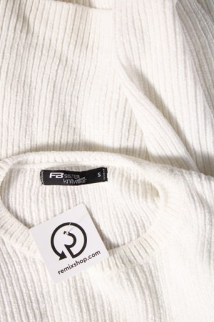 Γυναικείο πουλόβερ Fb Sister, Μέγεθος S, Χρώμα Λευκό, Τιμή 4,66 €