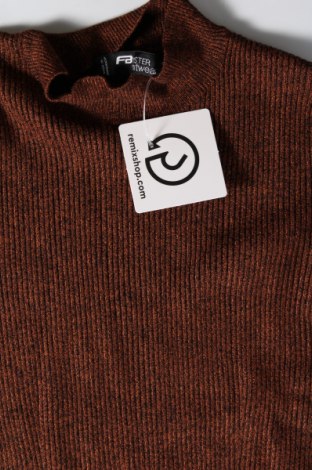 Дамски пуловер Fb Sister, Размер XS, Цвят Кафяв, Цена 11,60 лв.