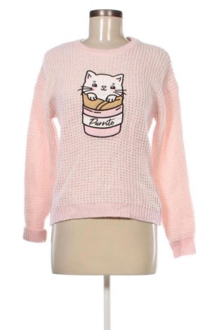 Дамски пуловер Fb Sister, Размер M, Цвят Розов, Цена 15,08 лв.