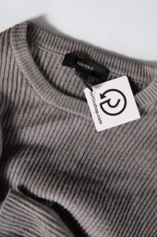 Дамски пуловер Forever 21, Размер M, Цвят Сив, Цена 7,02 лв.