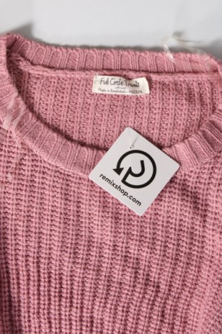 Damski sweter Full Circle Trends, Rozmiar M, Kolor Różowy, Cena 24,12 zł
