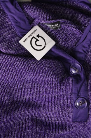 Γυναικείο πουλόβερ Gerry Weber, Μέγεθος L, Χρώμα Βιολετί, Τιμή 10,74 €
