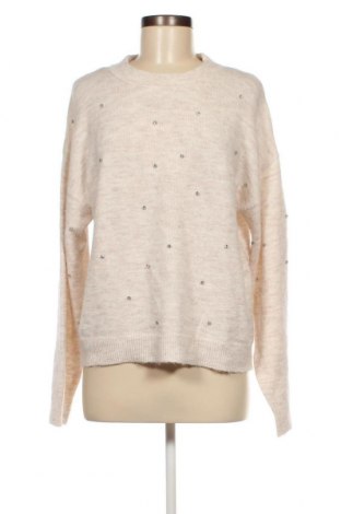 Дамски пуловер Gina, Размер M, Цвят Бежов, Цена 14,50 лв.