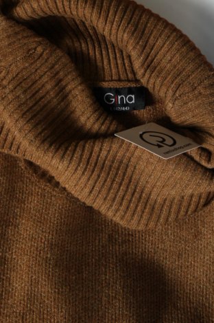 Дамски пуловер Gina, Размер L, Цвят Кафяв, Цена 12,47 лв.