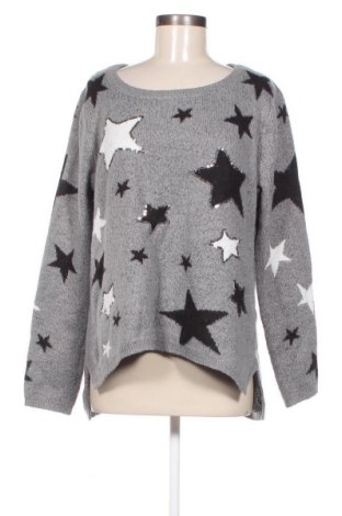 Дамски пуловер Gina, Размер XL, Цвят Сив, Цена 14,50 лв.