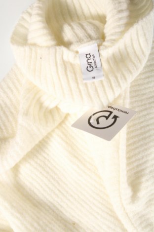 Дамски пуловер Gina, Размер M, Цвят Бял, Цена 12,47 лв.