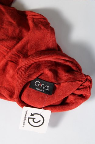 Dámský svetr Gina, Velikost L, Barva Červená, Cena  185,00 Kč