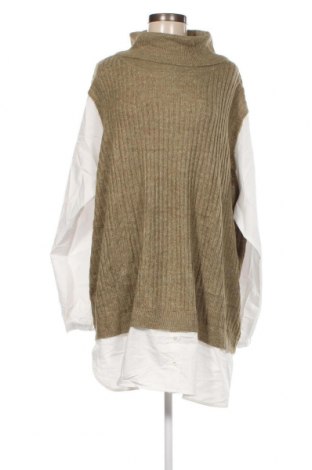Γυναικείο πουλόβερ Gina Laura, Μέγεθος 4XL, Χρώμα Πράσινο, Τιμή 15,22 €