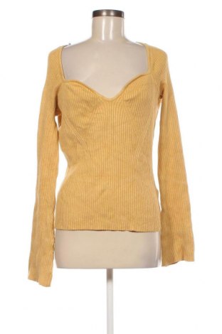 Дамски пуловер H&M, Размер XL, Цвят Жълт, Цена 11,60 лв.
