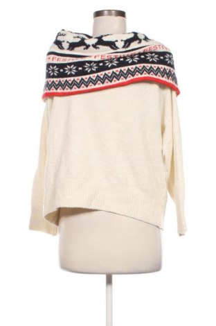 Pulover de femei H&M, Mărime M, Culoare Ecru, Preț 38,16 Lei