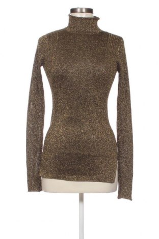 Дамски пуловер H&M, Размер S, Цвят Златист, Цена 14,50 лв.
