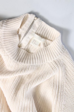 Дамски пуловер H&M, Размер M, Цвят Екрю, Цена 11,60 лв.