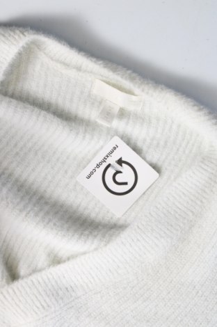 Дамски пуловер H&M, Размер M, Цвят Бял, Цена 12,47 лв.