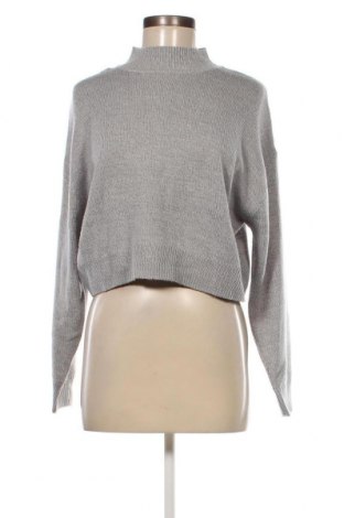 Дамски пуловер H&M Divided, Размер S, Цвят Сив, Цена 17,60 лв.