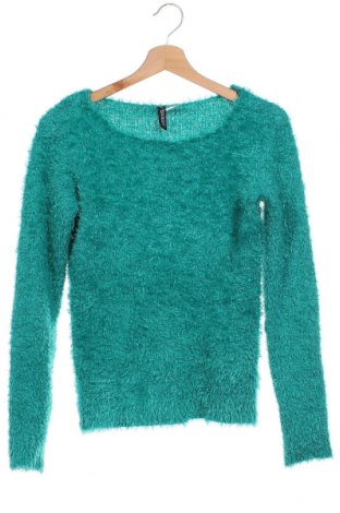 Дамски пуловер H&M Divided, Размер XS, Цвят Зелен, Цена 13,92 лв.