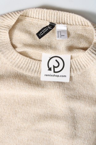 Дамски пуловер H&M Divided, Размер M, Цвят Екрю, Цена 11,20 лв.