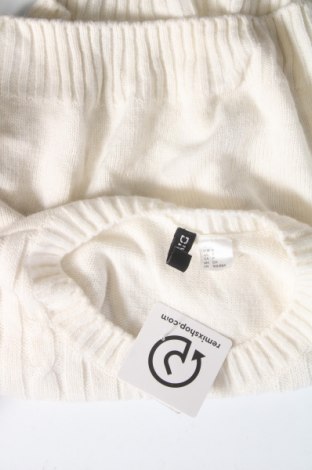 Дамски пуловер H&M Divided, Размер S, Цвят Бял, Цена 5,80 лв.