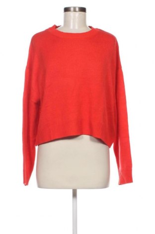 Дамски пуловер H&M Divided, Размер M, Цвят Червен, Цена 12,47 лв.