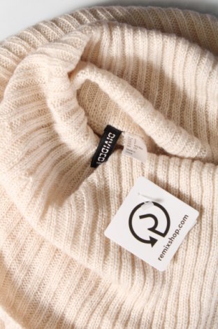 Дамски пуловер H&M Divided, Размер S, Цвят Екрю, Цена 12,47 лв.