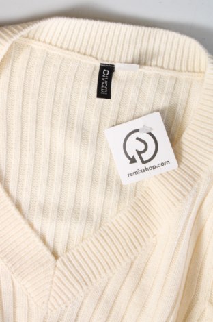 Дамски пуловер H&M Divided, Размер M, Цвят Екрю, Цена 12,76 лв.