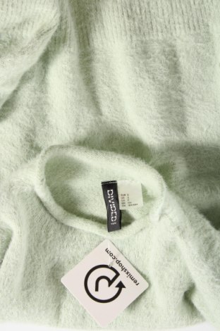 Γυναικείο πουλόβερ H&M Divided, Μέγεθος S, Χρώμα Πράσινο, Τιμή 6,82 €