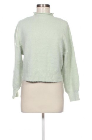Дамски пуловер H&M Divided, Размер S, Цвят Зелен, Цена 11,02 лв.
