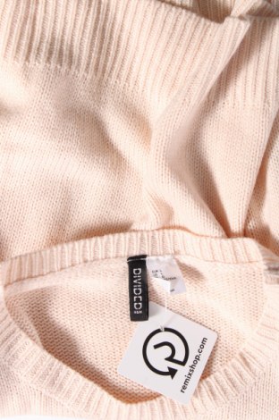 Γυναικείο πουλόβερ H&M Divided, Μέγεθος L, Χρώμα  Μπέζ, Τιμή 6,64 €