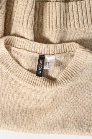 Дамски пуловер H&M Divided, Размер XS, Цвят Бежов, Цена 7,54 лв.