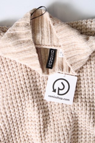 Дамски пуловер H&M Divided, Размер M, Цвят Бежов, Цена 13,92 лв.