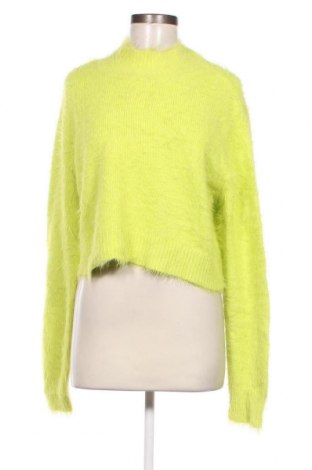 Дамски пуловер H&M Divided, Размер L, Цвят Зелен, Цена 15,08 лв.