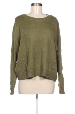 Дамски пуловер H&M Divided, Размер XL, Цвят Зелен, Цена 11,60 лв.