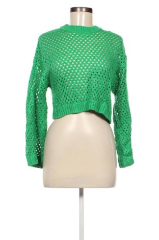 Дамски пуловер H&M Divided, Размер S, Цвят Зелен, Цена 29,00 лв.