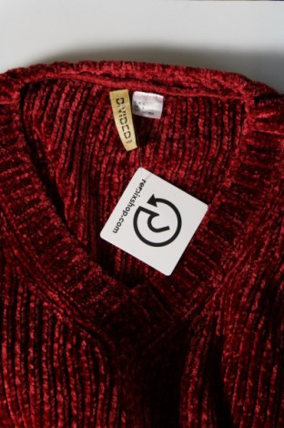 Damenpullover H&M Divided, Größe S, Farbe Rot, Preis 6,49 €