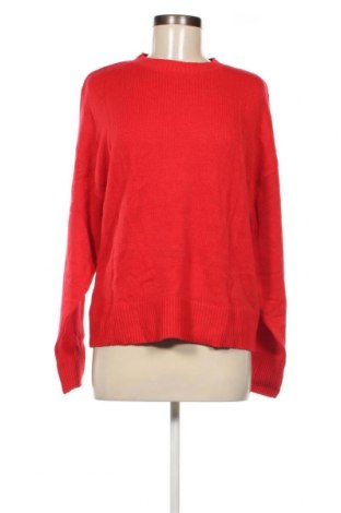 Дамски пуловер H&M Divided, Размер S, Цвят Червен, Цена 9,57 лв.