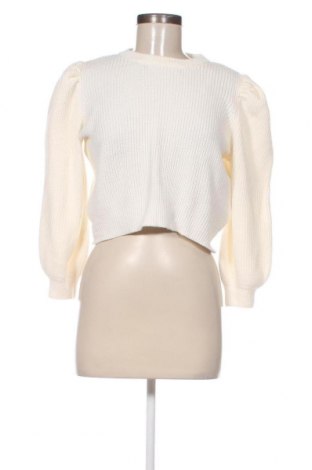 Дамски пуловер H&M Divided, Размер S, Цвят Бял, Цена 15,67 лв.