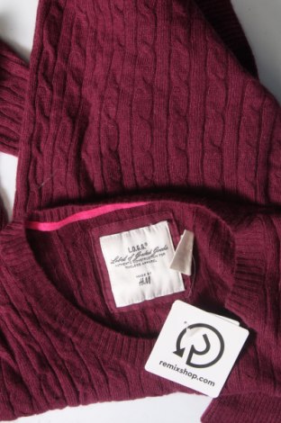 Дамски пуловер H&M L.O.G.G., Размер XS, Цвят Лилав, Цена 11,60 лв.